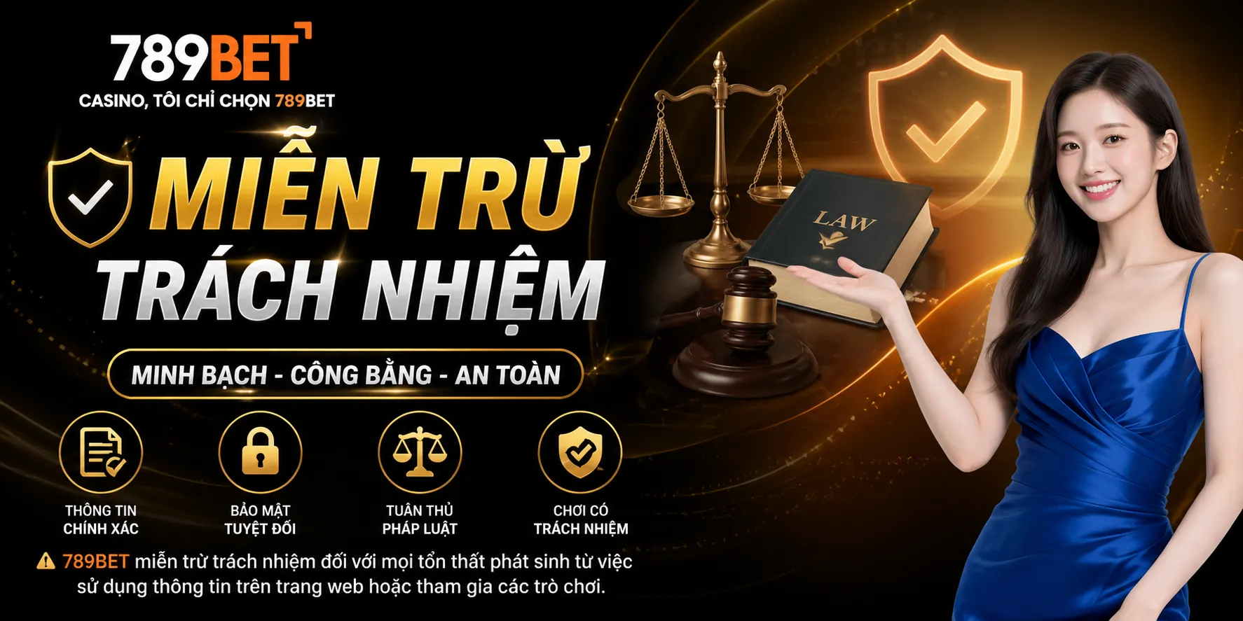 Miễn trừ trách nhiệm 789bet