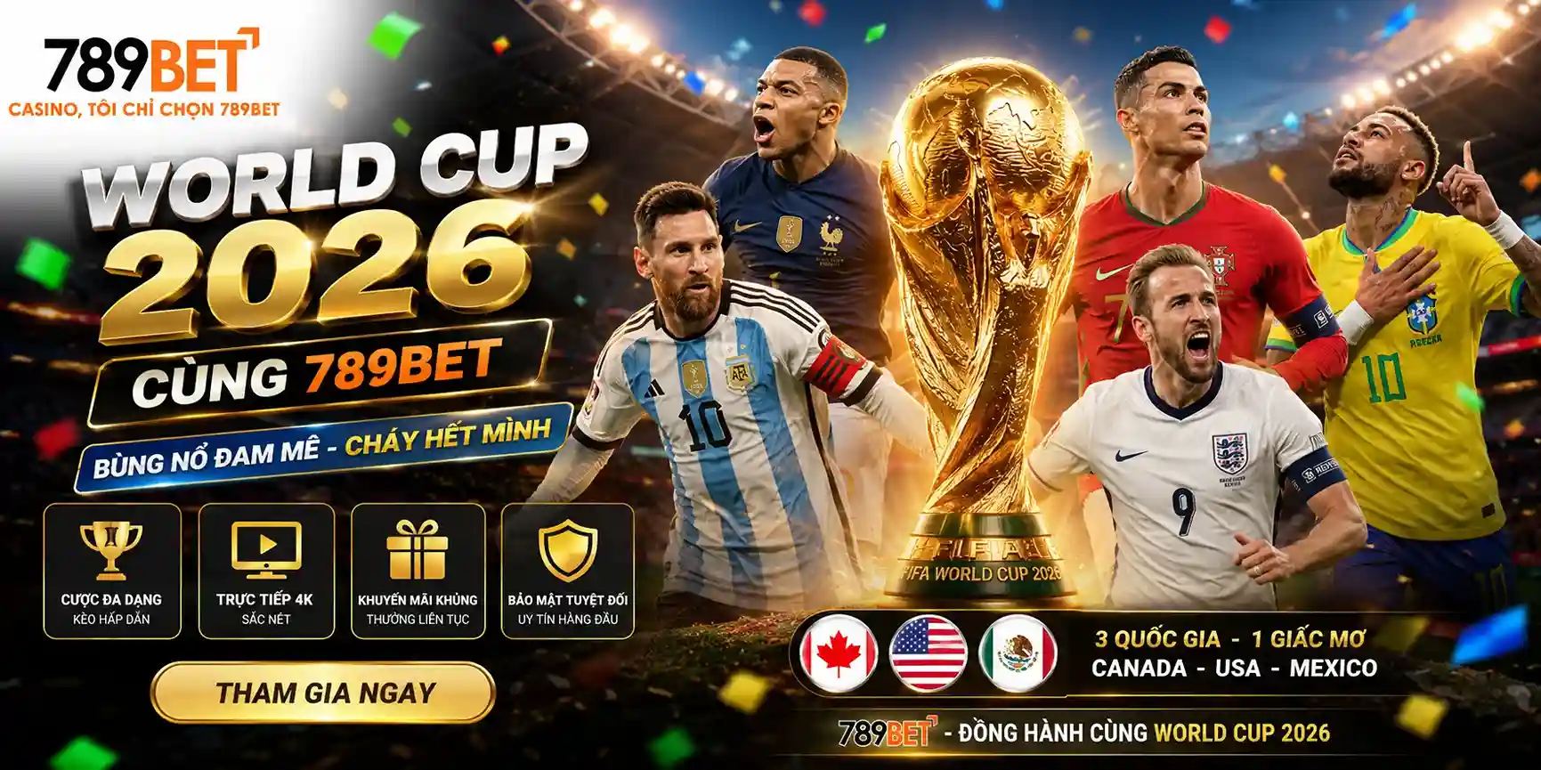 Thể Thao 789BET: Cùng 789BET đồng hành cùng world 2026