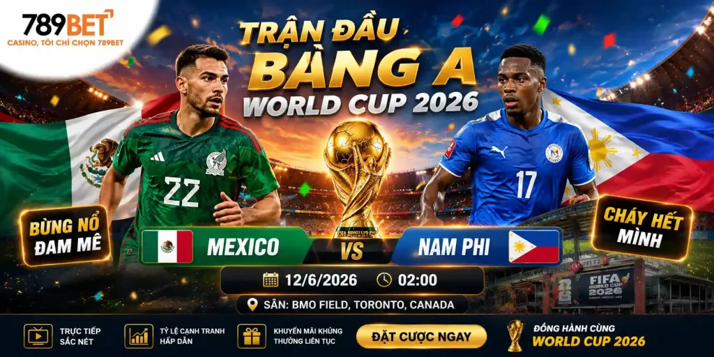 World Cup 789BET: Trận Đầu Bảng A